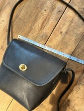 Small Navy Blue Vintage Quincy Coach Purse - A Classic picture
