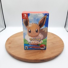 Pokemon Let's Go Eevee Pokeball Plus Edition Bundle Nintendo Switch Open Box Mew picture