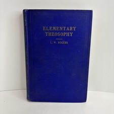 Elementary Theosophy by L.W. Rogers 1923 picture