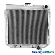 Fits 1967-1970 Ford Mustang Aluminum Radiator V8 3-Row Core MT 20'' picture