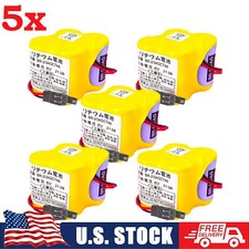5X BR-2/3AGCT4A BR2/3AG BR2/3AGCT4A Battery for FANUC A98L-0031-0025 w/plug US picture