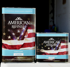 High Gloss Euro 2:1 Clear Coat 7.5L Kit Hardener Included American Refinish picture