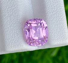 3.70 Carats Beautiful  NATURAL Kunzite Losse Gemstone Afghanistan Cushion Cut..  picture