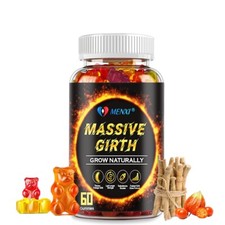 Massive Girth Gummies, Grow Naturally Thicker Bigger Male Enhancing Supplement picture