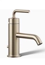 Kohler K-14402-4A-BV Purist Single Control Lavatory Faucet with Straight... picture