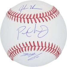 Paul Goldschmidt, Nolan Arenado, and Jordan Walker Cardinals Signed Baseball picture
