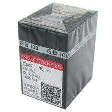 100 GROZ-BECKERT GEBEDUR 134 MR / 135X5 MR Titanium Quilting Machine Needles picture