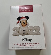 2022 Hallmark A Year of Disney Magic Keepsake Ornament New in Box picture