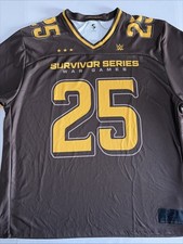WWE ProSphere Survivor Series 2025 Football Jersey San Diego Wrestling XL NWT picture