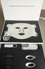MEGELIN LED Face Light Therapy Mask, 7 Settings, Rechargeable - JML1 White picture