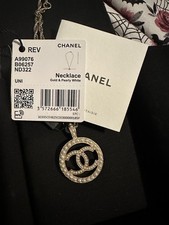 Chanel Pearl Monogram Necklace picture