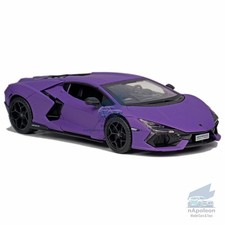1/32 Lamborghini Revuelto Model Car Diecast Toy Vehicle Gift Collection Purple picture