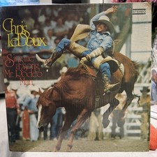 Chris LeDoux Sing Me A Song Mr. Rodeo Man Vinyl LP - Original Shrink EX picture