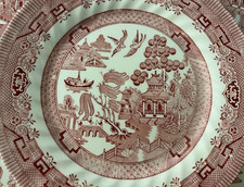 5 WESSEX COLLECTION Willow Rosa 10 1/4  inch Dinner Plates picture