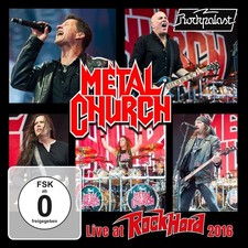 Metal Church Live at Rock Hard 2016 (CD) Album with DVD picture