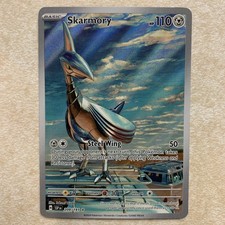 Pokemon TCG Skarmory - 209/191 - Illustration Rare Lightly Played Surging Sparks picture
