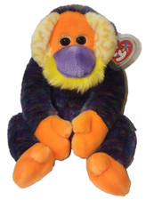 Ty Large Plush Beanie Buddy BANANAS the Orangutan / Monkey 13