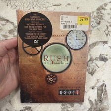 Rush - Time Machine 2011 Live in Cleveland DVD Sealed New Hype Sticker Rare OOP picture