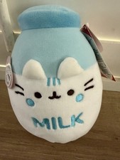 Pusheen the Cat Gund 6'' Blue Milk Bottle Plush Toy 2025 Claire’s Exclusive NWT picture