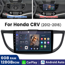 For Honda CRV 2012-2016 6+128G 8Core CarPlay Android15 Car Stereo Radio GPS Navi picture