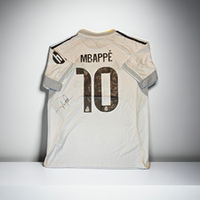 Kylian Mbappé Real Madrid Autographed 2025-26 Adidas Jersey With COA picture