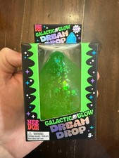 GREEN Needoh Nee Doh Galactic Glow Dream Drop EXTREMELY RARE AUTHENTIC picture
