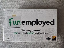 Funemployed Party Card Game - 2014 Kickstarter Version - Complete In Box picture