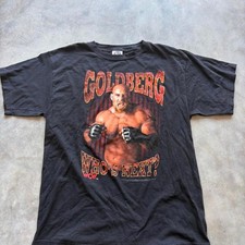 Vintage 90s Goldberg WWF Wrestling tee picture