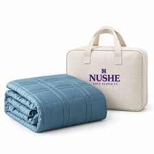 Cooling Weighted Blanket Bamboo Viscose Twin Adult Heavy Blanket Soft Breathable picture