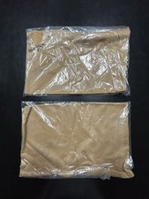 Pair of Restoration Hardware 555-Gram Cashmere Lumbar Pillow Covers Camel Brown picture