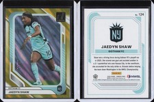 2026 Panini Donruss NWSL Gold Lava #124 Jaedyn Shaw Gotham FC 01/10 Soccer picture