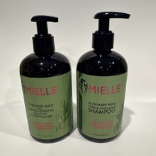 Mielle Organics Rosemary Mint Strengthening Shampoo and Conditioner 12 Ounces picture