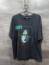 Vintage KISS Ace Frehley 1978 Solo Album Promo T-Shirt Anvil TearAway Tag Siz XL picture