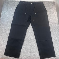 Carhartt Loose Fit Double Front Utility Work Pants Mens 44x32 Duck NEW picture