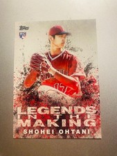 Topps 2018 Legends in the Making Series 2 Shohei Ohtani RC #LITM-2 Angels picture