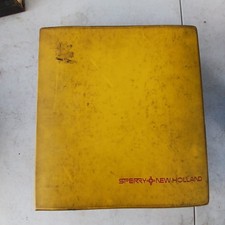 Vintage Sperry New Holland Dealers Binder Product Book Manure Spreader Loaders picture