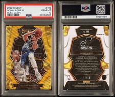OCHAI AGBAJI PSA 10 2022-23 PANINI SELECT PREMIER #199 GOLD WAVE /10 RC picture