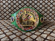 WBC World Boxing Championship Belt World Boxing Council Adult Size Replica 3D picture