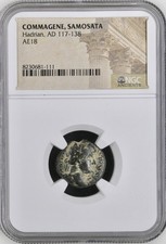 Emperor Hadrian 117-138AD Genuine NGC Certified Commagene Samosata Roman Coin picture