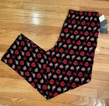 New Ohio State OSU Buckeyes Leaf Brutus Black Pajama Pants Mens Size M L XL XXL picture