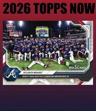 💥2026 Topps Now #752💥ATLANTA BRAVES Reach ALDS - Presale picture