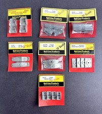 Vintage Keil-Line O Scale Train Parts Lot of 7 Passenger Freight Caboose NOS picture