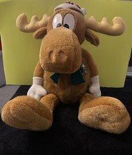 1996 Macy’s Bullwinkle Christmas Plush Large Rocky & Bullwinkle & Rocky Ornament picture
