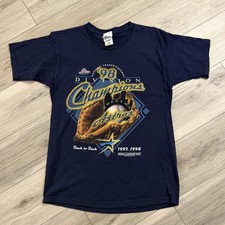 VTG 1998 Houston Astros Division Champions Back to Back Men’s Shirt M picture
