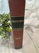 Obstetrics 11th Ed Greenhill 1955 W.B. Saunders HC OB-GYN Medical Textbook picture