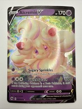 Alcremie V 022/073 Ultra Rare Full Art - 2020 Pokemon Champions Path NM picture