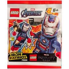 LEGO Marvel Avengers  Iron Patriot Paper Bag L0002279 (SEALED) picture