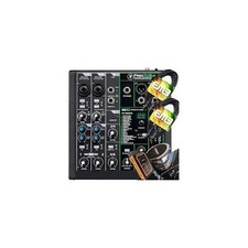 Mackie ProFX6v3 6-Channel Mixer with USB and Effects + Pair of XLR Cable + picture