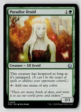 Paradise Druid 219 Uncommon FDC MTG NM picture