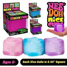 NeeDoh Nice Cube - Sensory Squishy Fidget Toy, Stress Relief, Assorted Colours picture